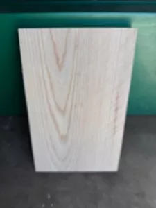 LIGHTWEIGHT 1 PC Swamp Ash single Body Blank Guitar bass KD 1.9" x 14" x 22" - Picture 1 of 3