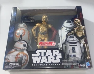 Star Wars The Force Awakens Target Exclusive C-3PO BB-8 R0-4LO Droid Set - Picture 1 of 2