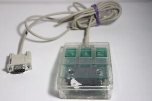 Special Edition Logitech ClearCase Mouse Vintage 1988 Computer Mouse - Tested