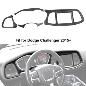 Matte Dashboard Center Console Panel Trim Protector for Dodge Challenger 2015-23 - Bild 1 von 24