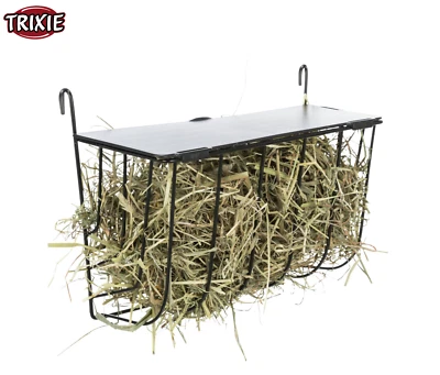 TRIXIE HAY MANGER FOR RABBITS & GUINEA PIGS LESS MESS FEEDING STATION - Image 1 of 4