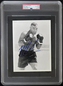 Mike Tyson Signed Original 1989 Type 1 Photograph PSA/DNA Iron Mike Close Up - Picture 1 of 3