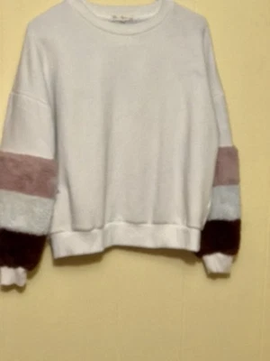 Suéter Dear Grace With Love Crema Polar Borde de Piel Suave Talla M Foto 1 de 4