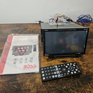 Boss Audio BV8972 320W x 4-Channel 1 DIN Car Audio Receiver Dvd/mps/CD Y Am/fm - Picture 1 of 5