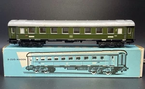 Vintage Märklin 4037 Tinplate HO Gauge DB 2nd Class Express Coach 14208 - Boxed - Picture 1 of 15