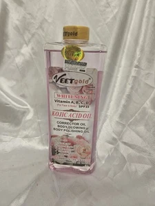 VEET GOLD BODY CORRECTOR KOJIC WHITENING & GLOWING OIL 1000ML - Picture 1 of 5