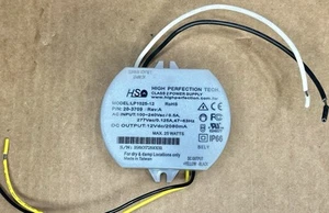 HS High Perfection LP-1025-12 Class 2 Power Supply P/N:20-3709 - Picture 1 of 5