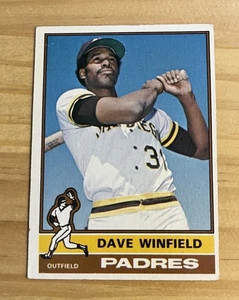 1976 Topps #160 Dave Winfield MLB HOF San Diego Padres New York Yankees Sehr guter Zustand - Bild 1 von 3