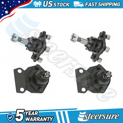 Junta esférica de suspensão dianteira superior inferior para 1979 1980 Mercury Bobcat Mevotech - Imagem 1 de 4