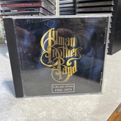 Allman Brothers Band - CD - A Decade Of Hits 1969-1979 Excellent! Free Shipping! - Image 1 of 4