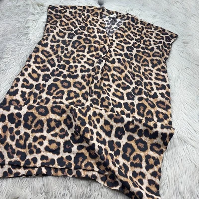 Maxi Vestido Para Mujer H&M M Estampado Leopardo Caftán Cubierta de Natación Resort Maximalista Foto 1 de 4