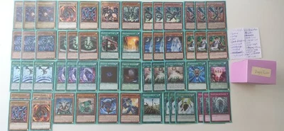 Dragon Ruler Finsternis Drache Stufe 7 Rotäugig Yu-Gi-Oh! Deck + Hüllen - Bild 1 von 4