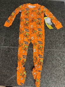 New Disney Baby Minnie Mouse Trick or Treat Halloween Sleeper Footsie PJs 18mo. - Picture 1 of 9