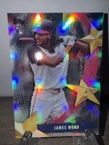 2025 Topps Series 1 - Stars of Mlb James Wood #SMLB-18 (RC) - Picture 1 of 2