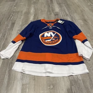 Camiseta deportiva de hockey Adidas NHL New York Islanders auténtica en casa GT5618 talla 44 azul - Imagen 1 de 4