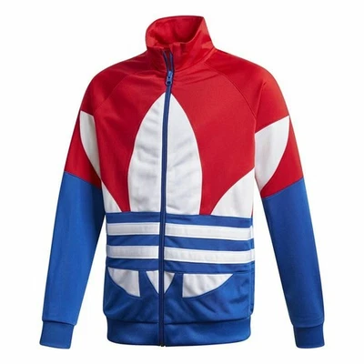 Veste de Sport pour Enfants Adidas Big Trefoil Rouge - Photo 1/4
