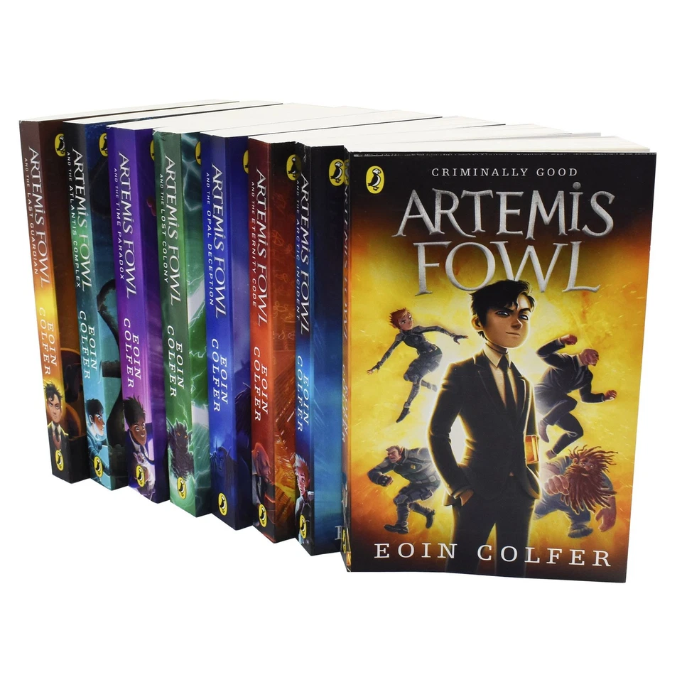 Artemis Fowl Series By Eoin Colfer Complete 8 Books Set - Ages 9-16 - Paperback Foto 1 de 4
