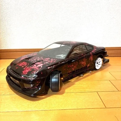 Carrocería de coche de radiocontrol Yokomo S15 Silvia solo envoltura pintada Drift Shell escala 1/10 Foto 1 de 4