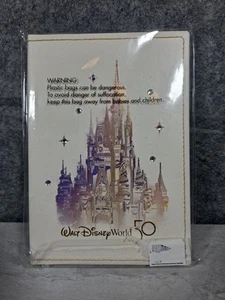 Disney Parks Walt Disney World 50th Anniversary Castle Notebook Journal new - Picture 1 of 3