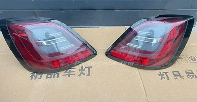 Luz trasera LED izquierda y derecha cromada negra para Rolls Royce Ghost 2021-2023 Foto 1 de 4