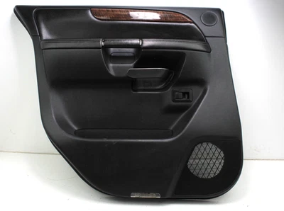 2008 - 2012 Nissan Armada Rear Left Driver Side Interior Door Panel Black OEM - Image 1 of 4