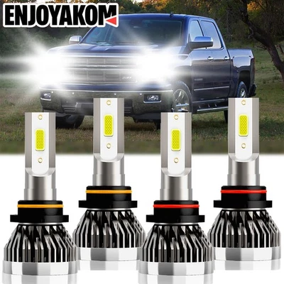 Combo bombilla LED alta/baja para Chevrolet Silverado 2500 HD Classic 2007-2007 Foto 1 de 4