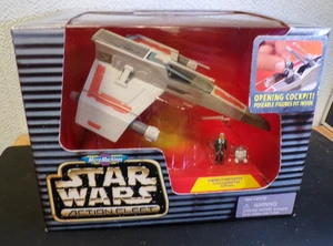 Star Wars Action Fleet E-Wing Starfighter Micro Machines 1997 Galoob 070825DMT - Foto 1 di 3