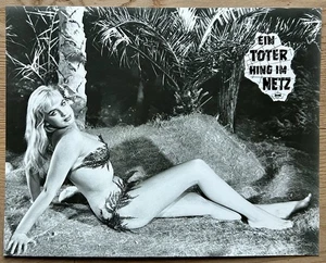 Ein Toter hing im Netz * Barbara Valentin * Aushangfoto Sonderanfertigung * (2) - Bild 1 von 1