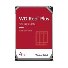Wd - Nas Hdd Desktop 4tb Red Plus 256mb Cmr 3.5in 3.5in Sata 6gb/s 5400rpm