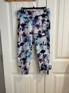 Marika Women's Yoga Pants - XXL - Tie-Dye Print - High Waist - Stretch - Pockets - Picture 1 of 8