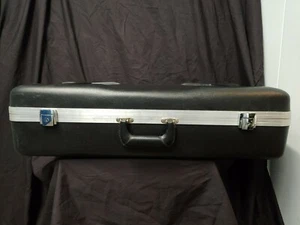Black Hard Carry Case 31x16 Padded Cutouts - Picture 1 of 12