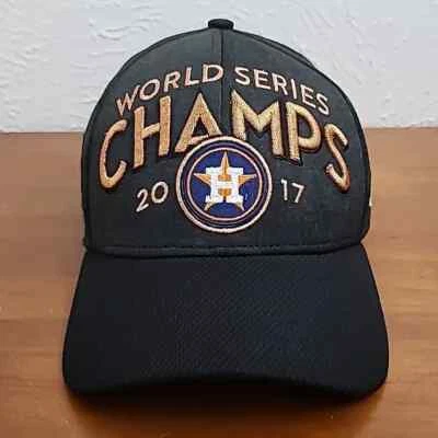 Houston Astros MLB Ball Cap 2017 World Series Champs Edition One Size Fitted Hat - Image 1 of 4