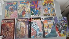 Lot of 9 DC COMICS Tailgunner Jo, Warlord, Wasteland, WC Steel, Young Allstars