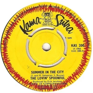 The Lovin' Spoonful - Summer In The City / Bald Headed Lena - 7" Vinyl - 1966 - Picture 1 of 2