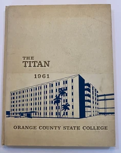 1961 Das Titan-Jahrbuch - Orange Count State College - schwer zu finden - Kalifornien - Bild 1 von 12