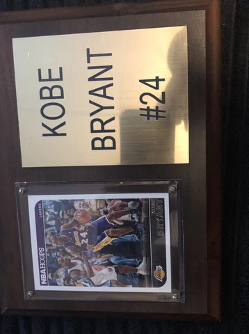 kobe bryant card plaque Cover