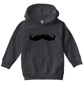 Mustache - November Beard Funny Humor Just Like Dad Toddler/Youth Hoodie - Picture 1 of 10