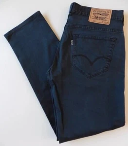 Pantalones de mezclilla ajustados 14 para hombre Levis 519 W32 L32 azul talla 32R Levi Strauss - Imagen 1 de 9