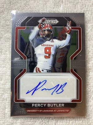 2023 Panini Prizm Draft Picks PERCY BUTLER Rookie Auto Washington Commanders RC - Image 1 of 2