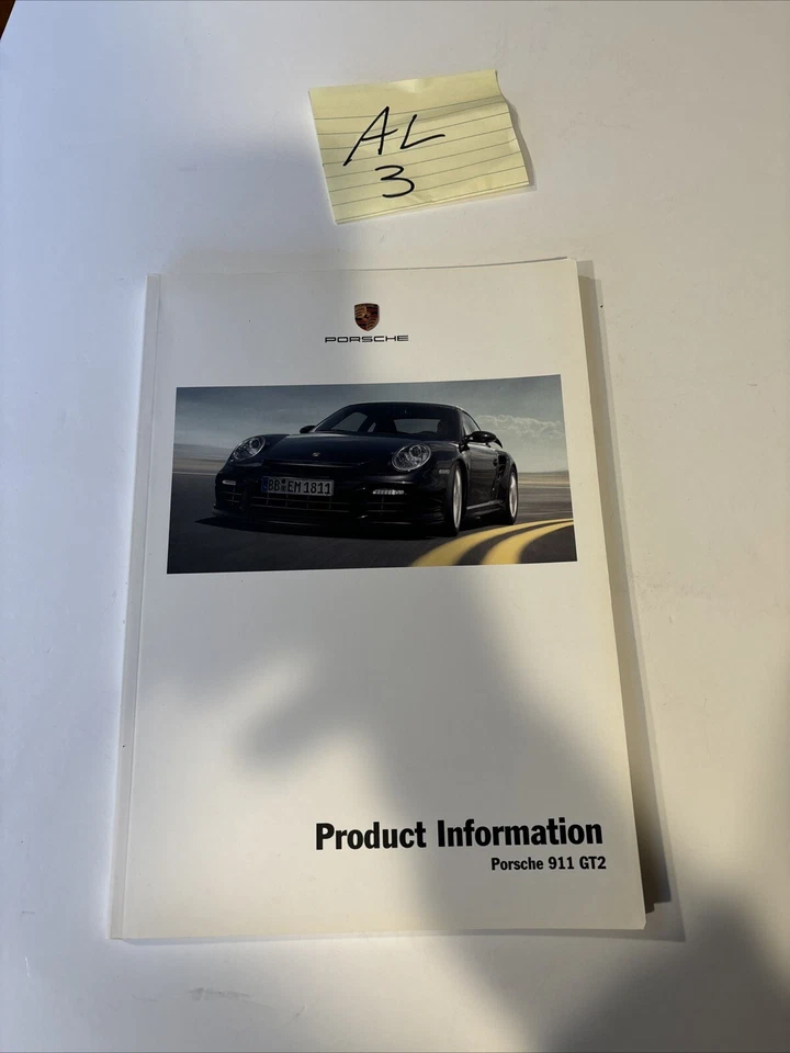 Rare 2007 Porsche product information 911 GT 2 - Image 1 of 4