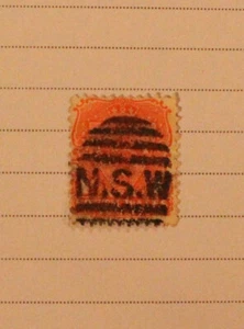 New South Wales #98 1d Postage Stamp - Picture 1 of 2