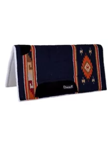 Diamond R Saddle Pad Square Fleece Lined Comfort 32 x 32 106-JJ7 - Picture 1 of 4