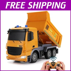 Fun Remote Control Dump Truck for Boys & Girls 5-10 - Perfect Gift Idea - Picture 1 of 10