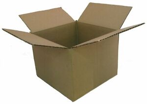 25 8x8x12 Corrugated Boxes Shipping Packing Moving Cardboard Cartons