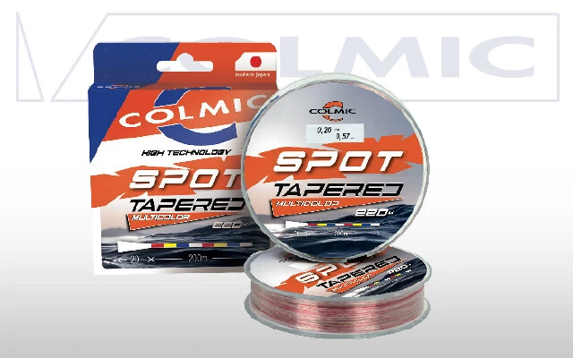 FILO CONICO DA PESCA COLMIC TAPERED LINE LURS SHOCK LEADE PER SURFCASTING MARE S - Immagine 1 di 1