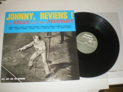 johnny hallyday johnny reviens,rocks les plus terribles lp 30 cm réédition 2009& - Photo 1/2