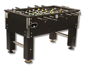 Kicker Kickertisch Profi Soccer Deluxe SCHWARZ, 140 x 74 cm groß, 82 kg - Bild 1 von 1