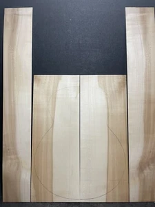 TONEWOOD, HARD ROCK MAPLE BACK AND SIDES SET FOR JUMBO 17" - Bild 1 von 5
