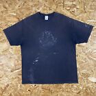 Vintage 2007 Transformers Movie Promo Paint Distressed Faded Black Shirt Size XL