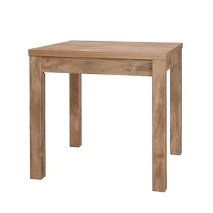 Mango Oak Effect Extending Dining Table 4-6 Seater Kubu Ex Display Boxed *Damage - Picture 1 of 4